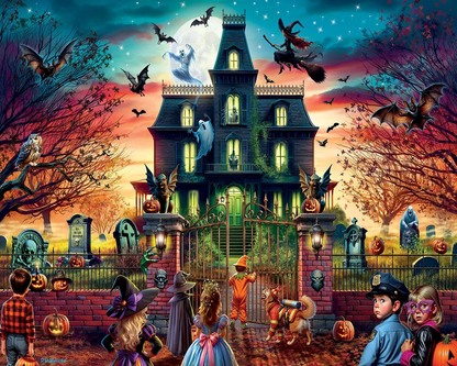 White Mountain Puzzle - Fright House