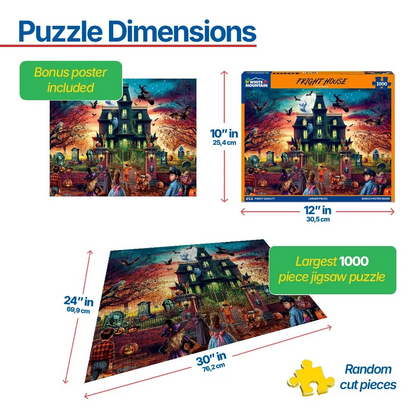 White Mountain Puzzle - Fright House