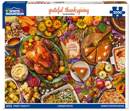 White Mountain Puzzle - Grateful Thanksgiving