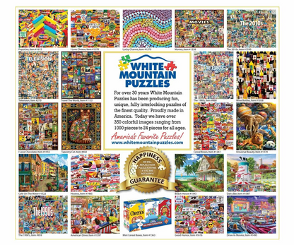 White Mountain Puzzle - Grateful Thanksgiving