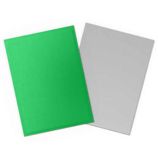 Dragon Shield- Apple Green and Silver Card Sleeves (100)