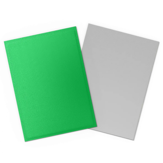 Dragon Shield- Apple Green and Silver Card Sleeves (100)