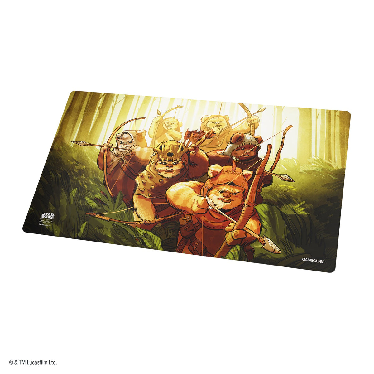 Star Wars: Unlimited Double-Sided Game Mat - Wicket and Ewok Archers