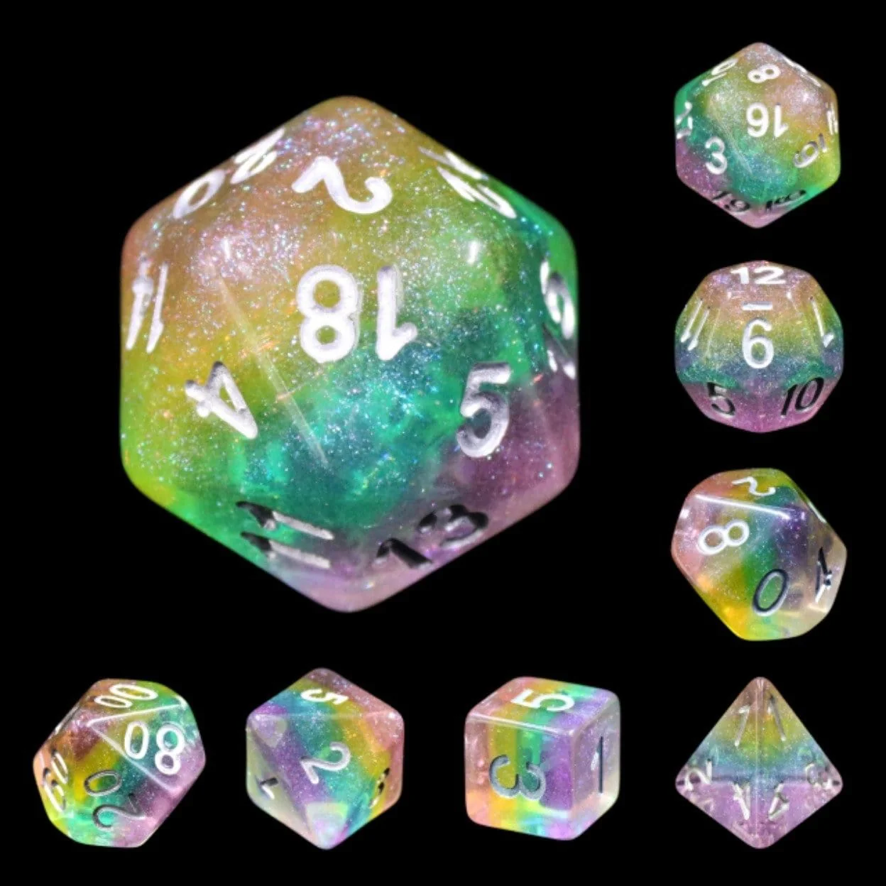 Foam Brain - Fairy Dust RPG Dice Set