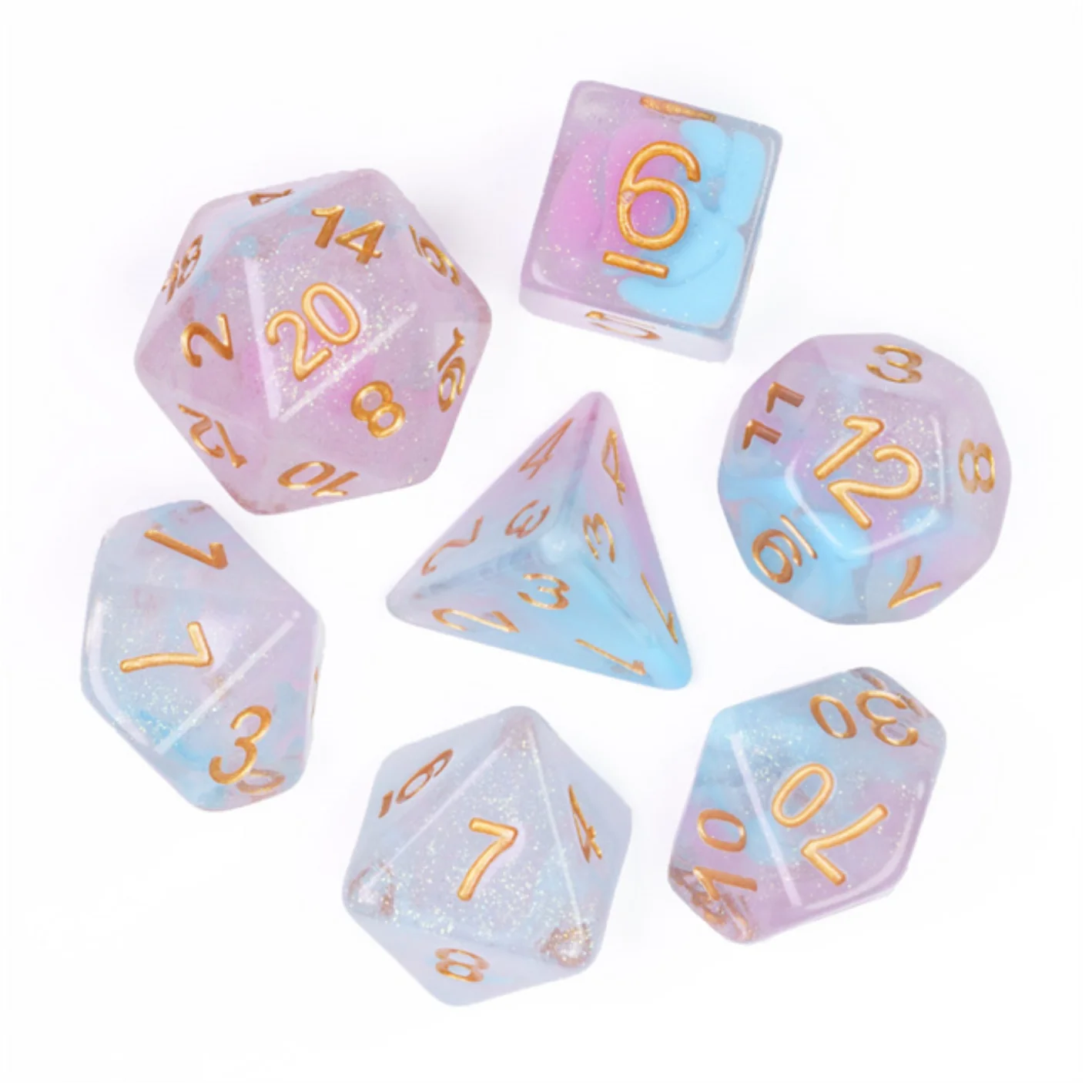 Foam Brain - Flare of Ambition RPG Dice Set