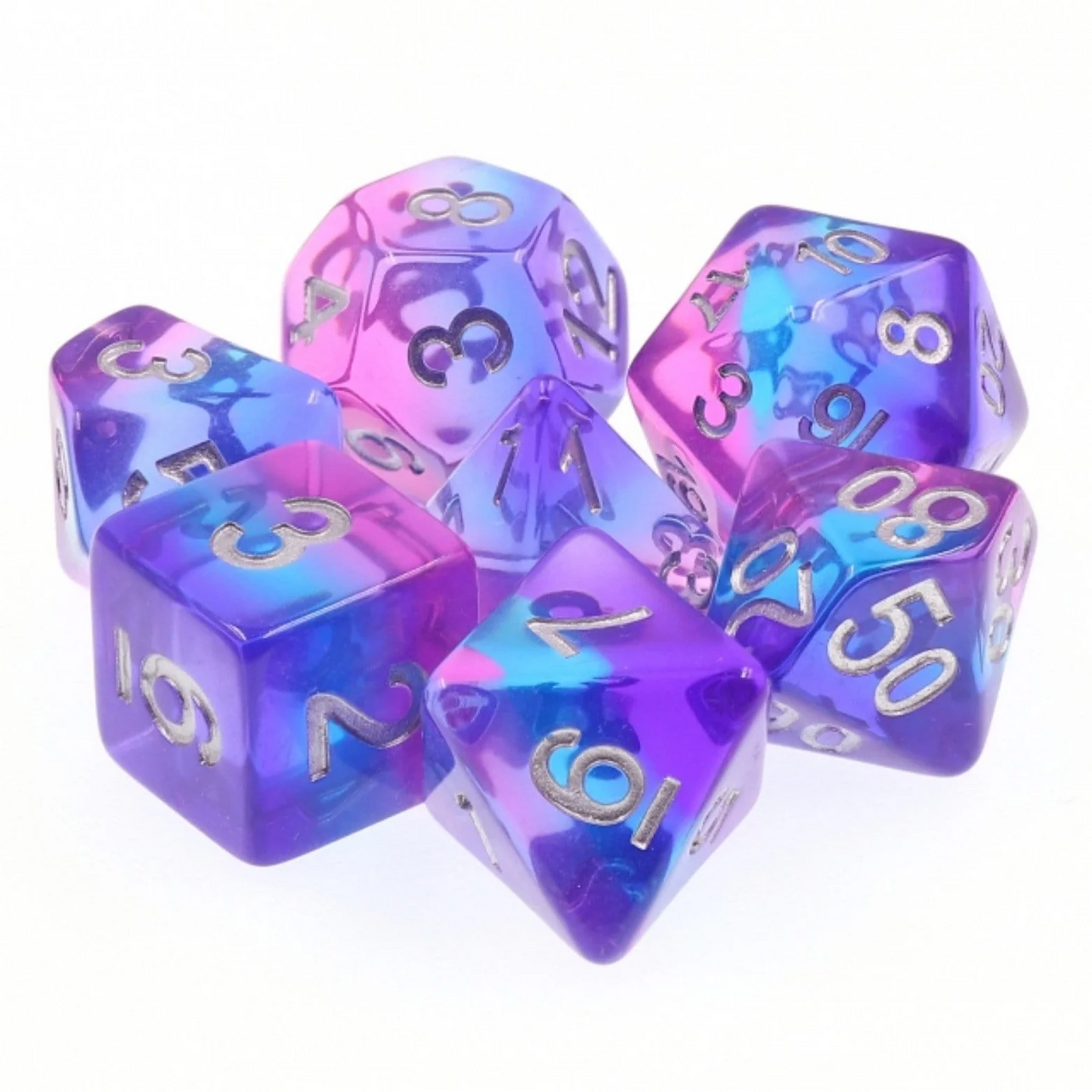 Foam Brain - Purple Sky RPG Dice Set