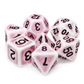 Foam Brain - Ancient Pink RPG Dice Set