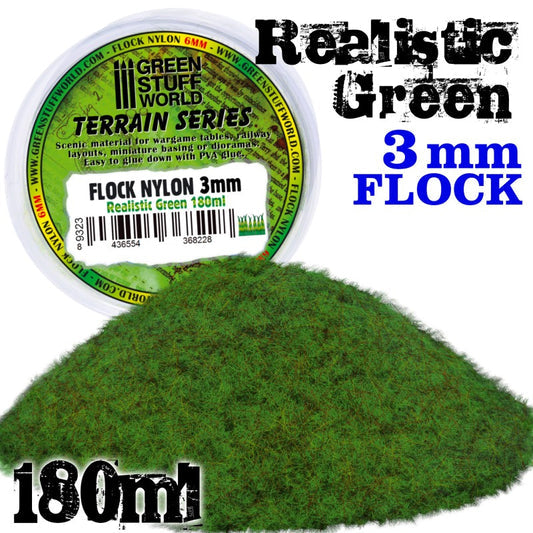 Terrain Series Flock Nylon Realistic Green