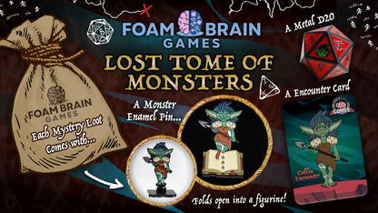 Foam Brain - Mystery Loot, Lost Tome of Monsters