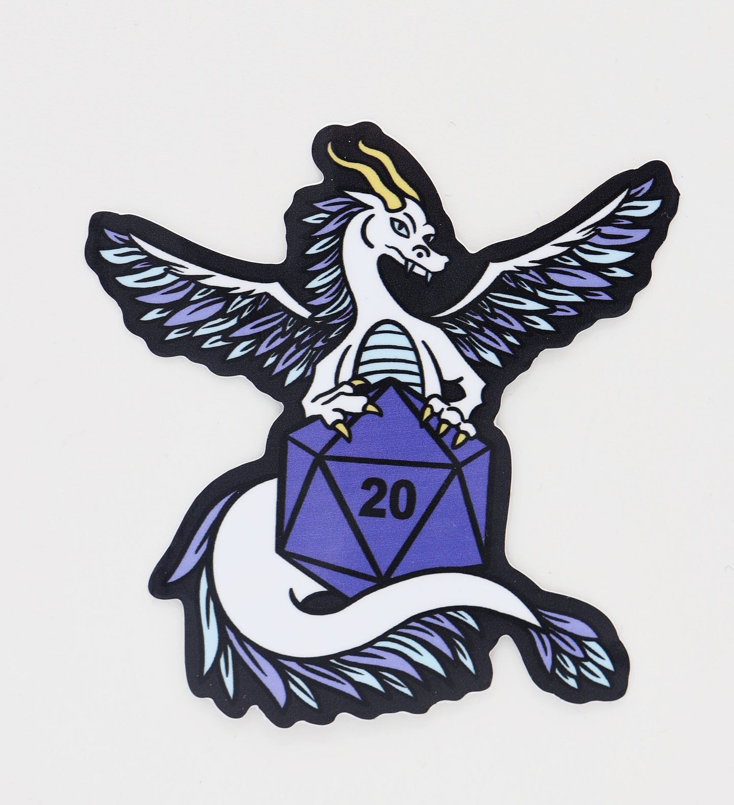 DICE DRAGON STICKER - AIR