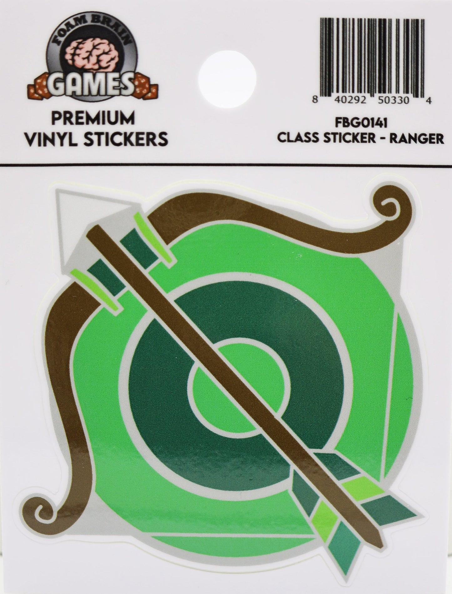 Foam Brain - CLASS STICKER, RANGER