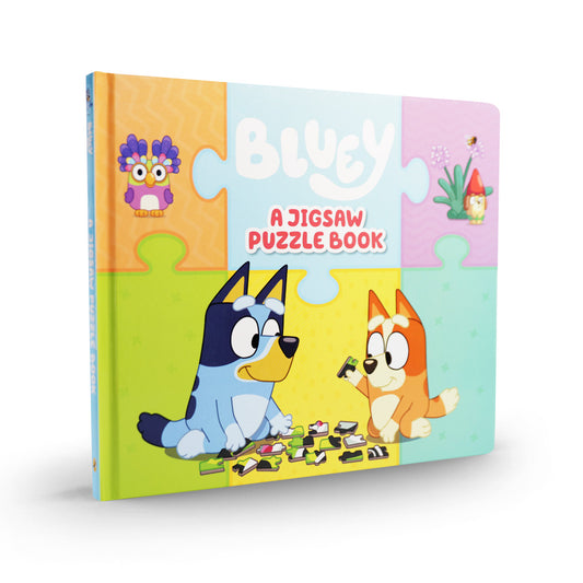 Bluey: A Jigsaw Puzzle Book