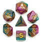 7 Piece DnD RPG Dice Set: Gradients - Queen’s Court