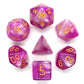 7 Piece DnD RPG Dice Set: Galaxy - First Kiss