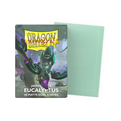 Dragon Shield - Japanese Size Matte Dual Sleeves, Eucalyptus