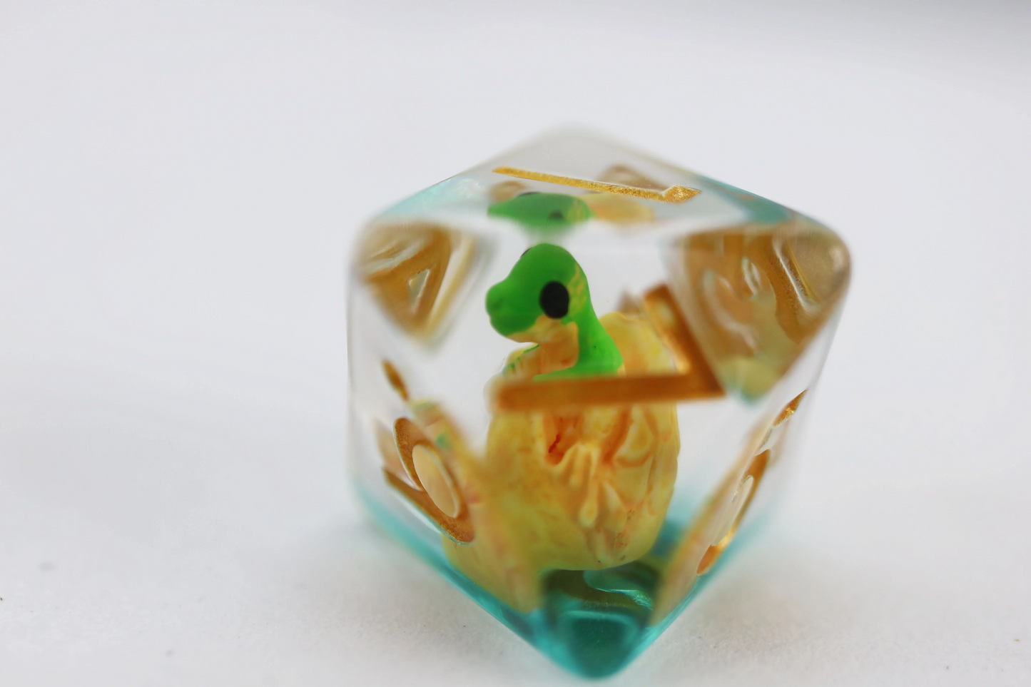 Foam Brain - Green Dragon Hatchlings RPG Dice Set