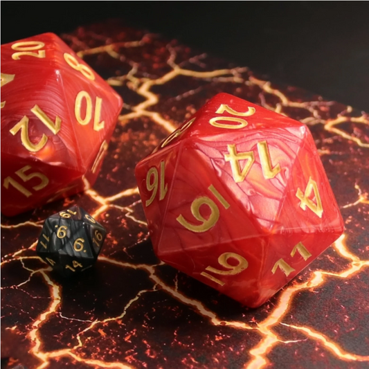 Foam Brain - 55mm Titan D20, Red Pearl