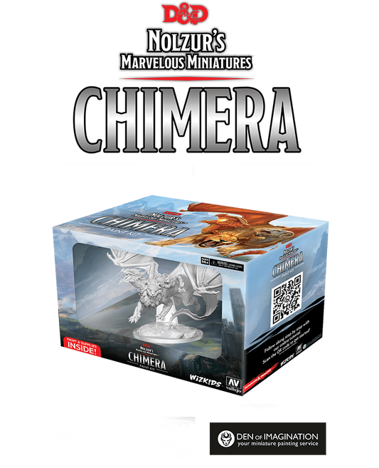 D&D Nolzur's Marvelous Minatures: Paint Night Kit - Chimera