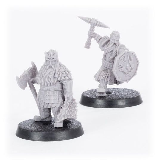 Middle Earth - The Hobbit, King Dain Ironfoot and Thorin Stonehelm
