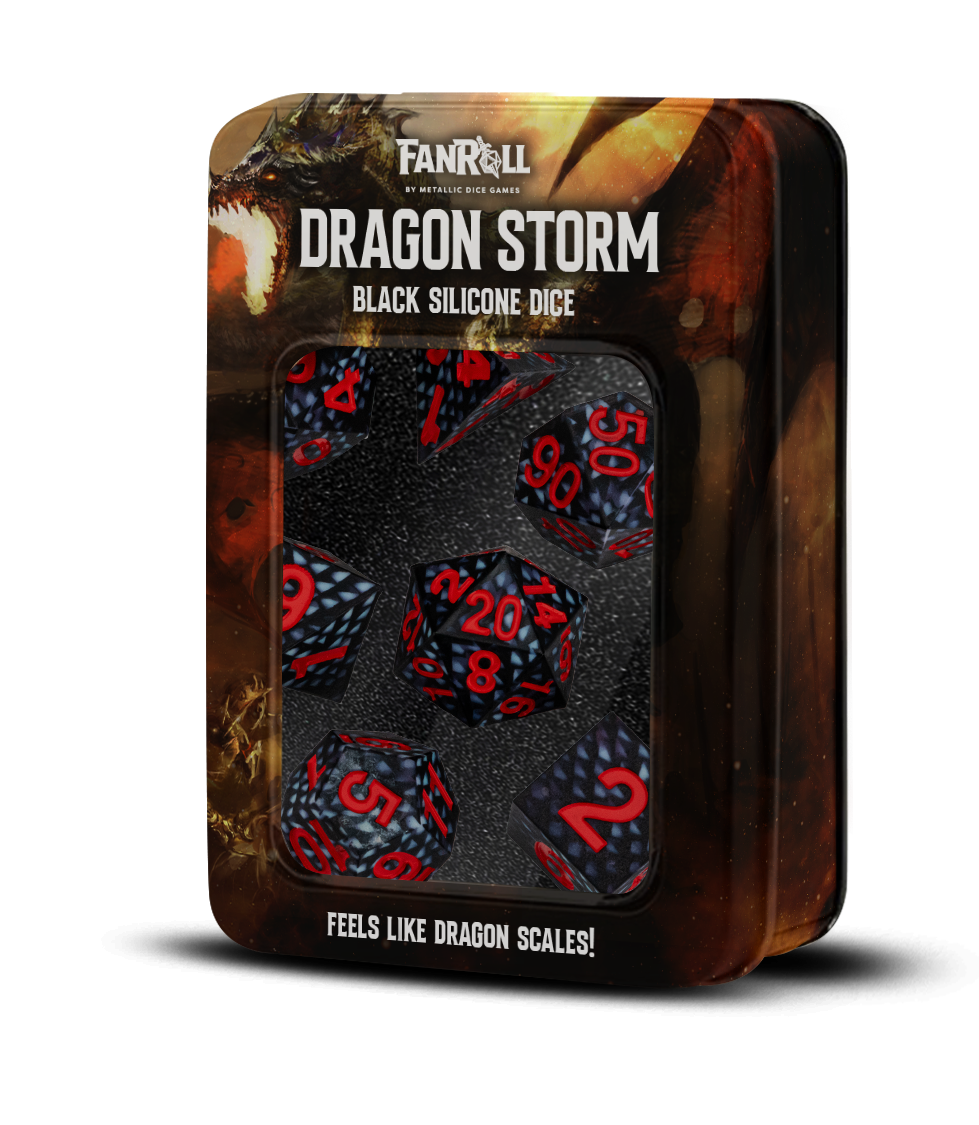 Fanroll - Dragon Storm Silicone Dice