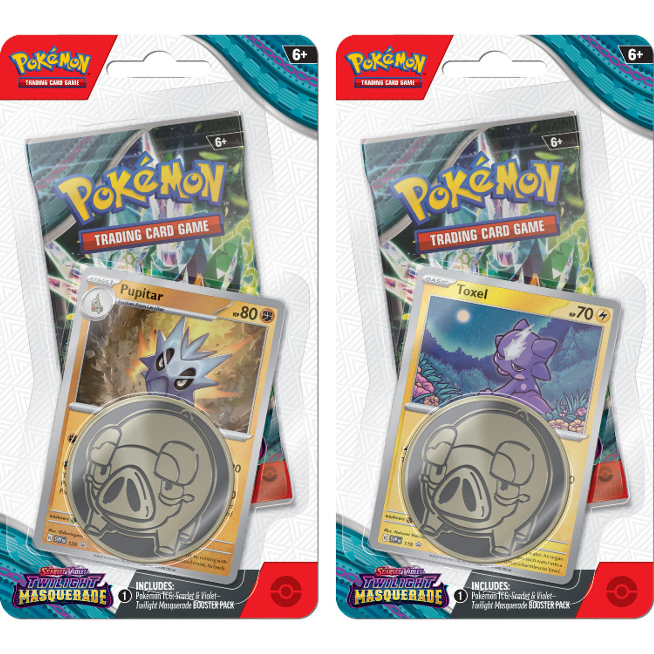 Pokémon TCG - Scarlet & Violet : Twilight Masquerade Checklane Blister Pack
