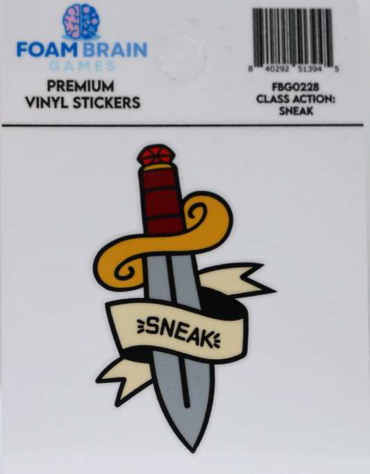 Foam Brain - Class Action: Sneak Vinyl Sticker