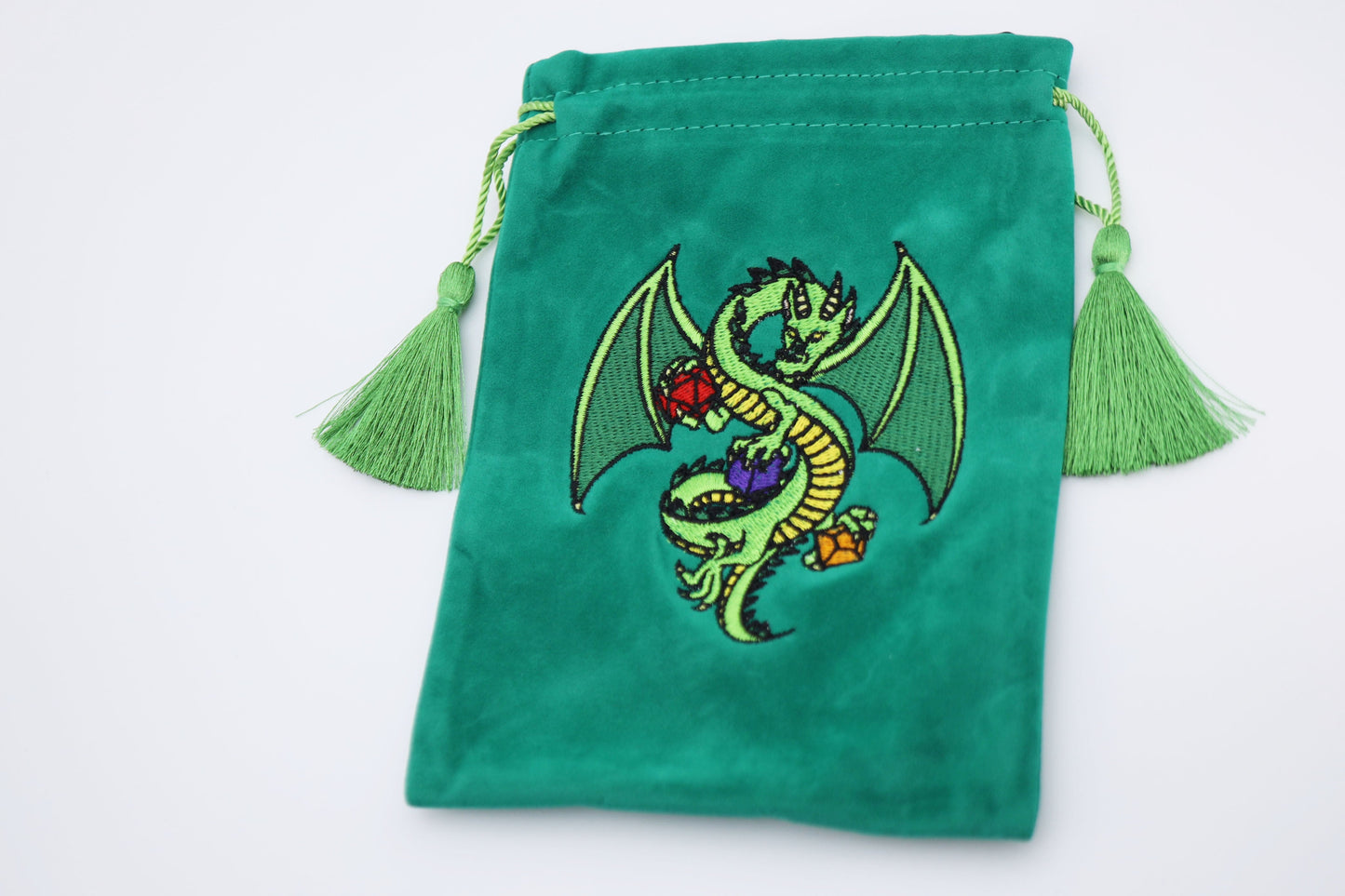 Foam Brain - Dice Bag, Green Dragon