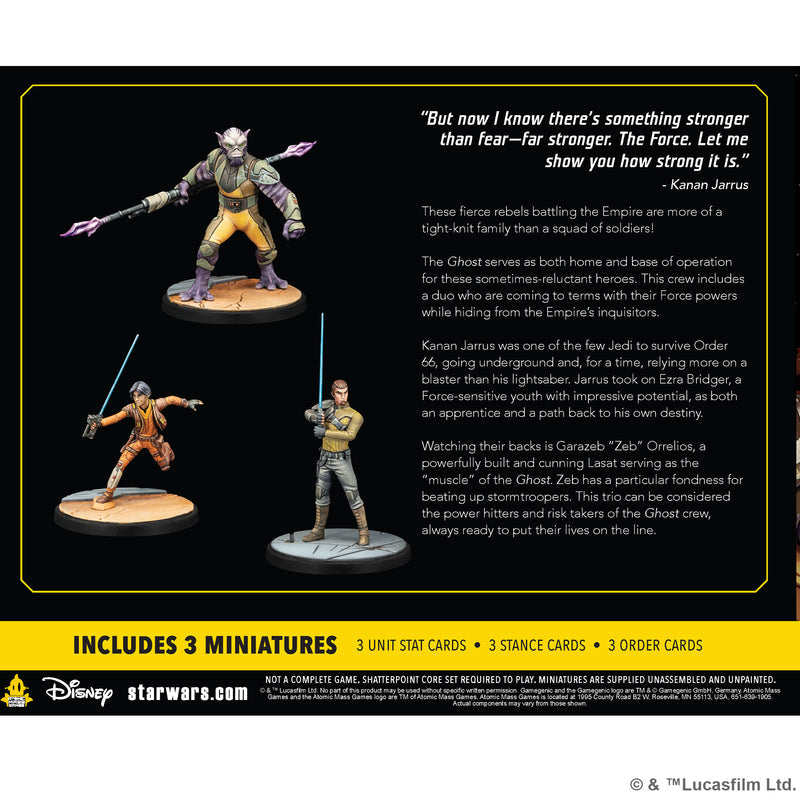 Star Wars Shatterpoint - Stronger Than Fear Squad Pack