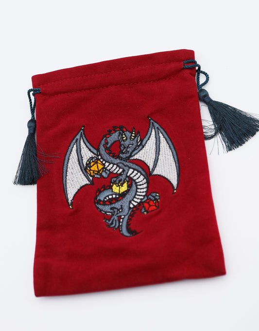 Foam Brain - Dice Bag, Black Dragon