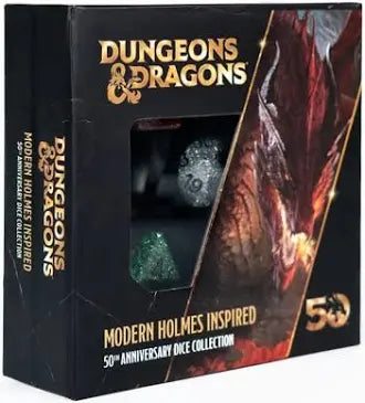 D&D 50th Anniversary Modern Holmes Inspired Dice Set