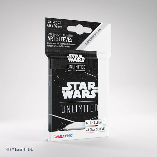 Star Wars Unlimited - Art Sleeves: Card Back White