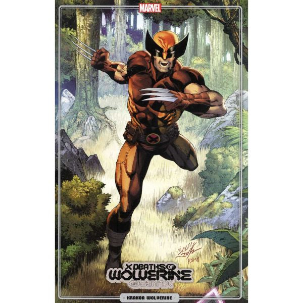 X Deaths Of Wolverine #1 (Of 5) Bagley Trading Card Variant