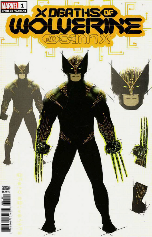 X Deaths Of Wolverine #1 (Of 5) Kubert Omega Wolverine Spoil