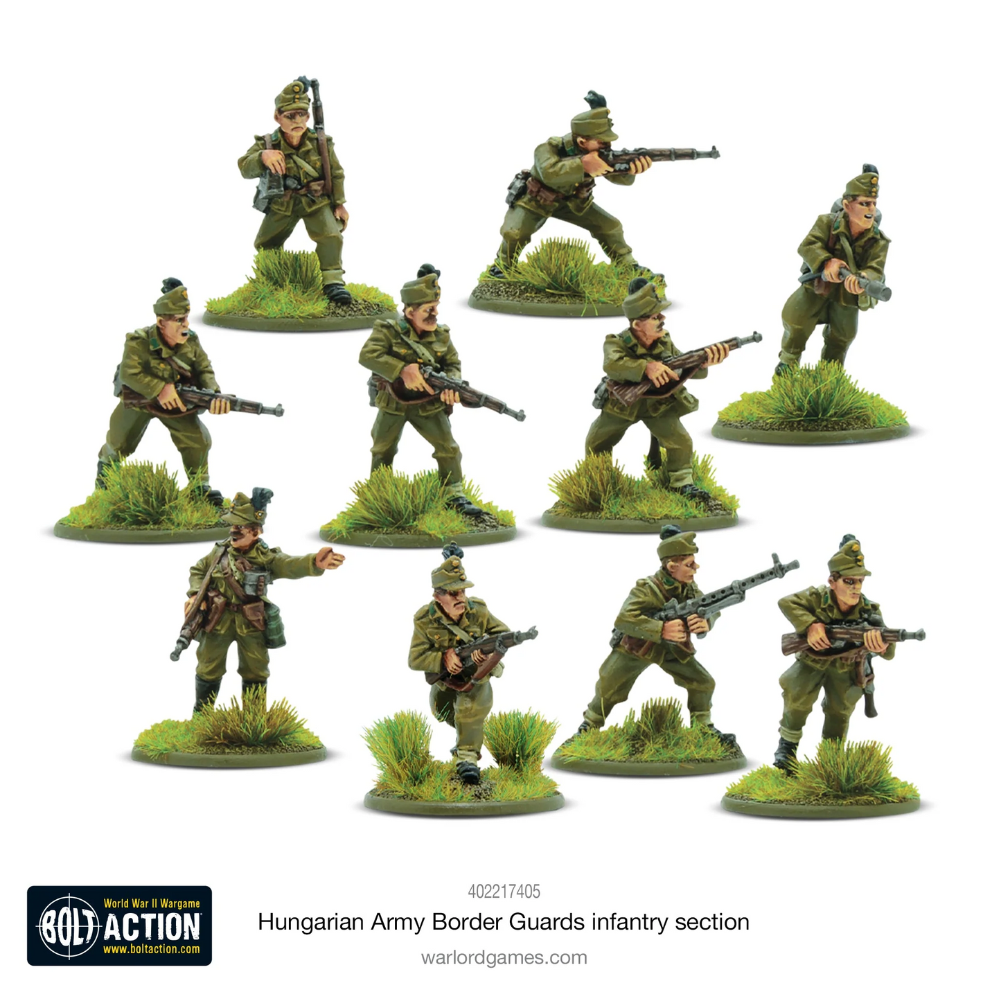 Bolt Action: Hungarian Army, Border Guards Infantry Section