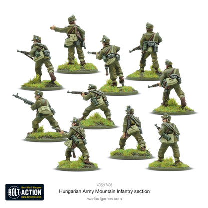Bolt Action: Hungarian Army, Mountain Infantry Section
