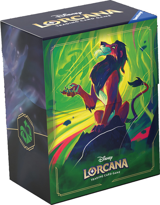 Disney Lorcana TCG: Azurite Sea - Deck Box, Scar