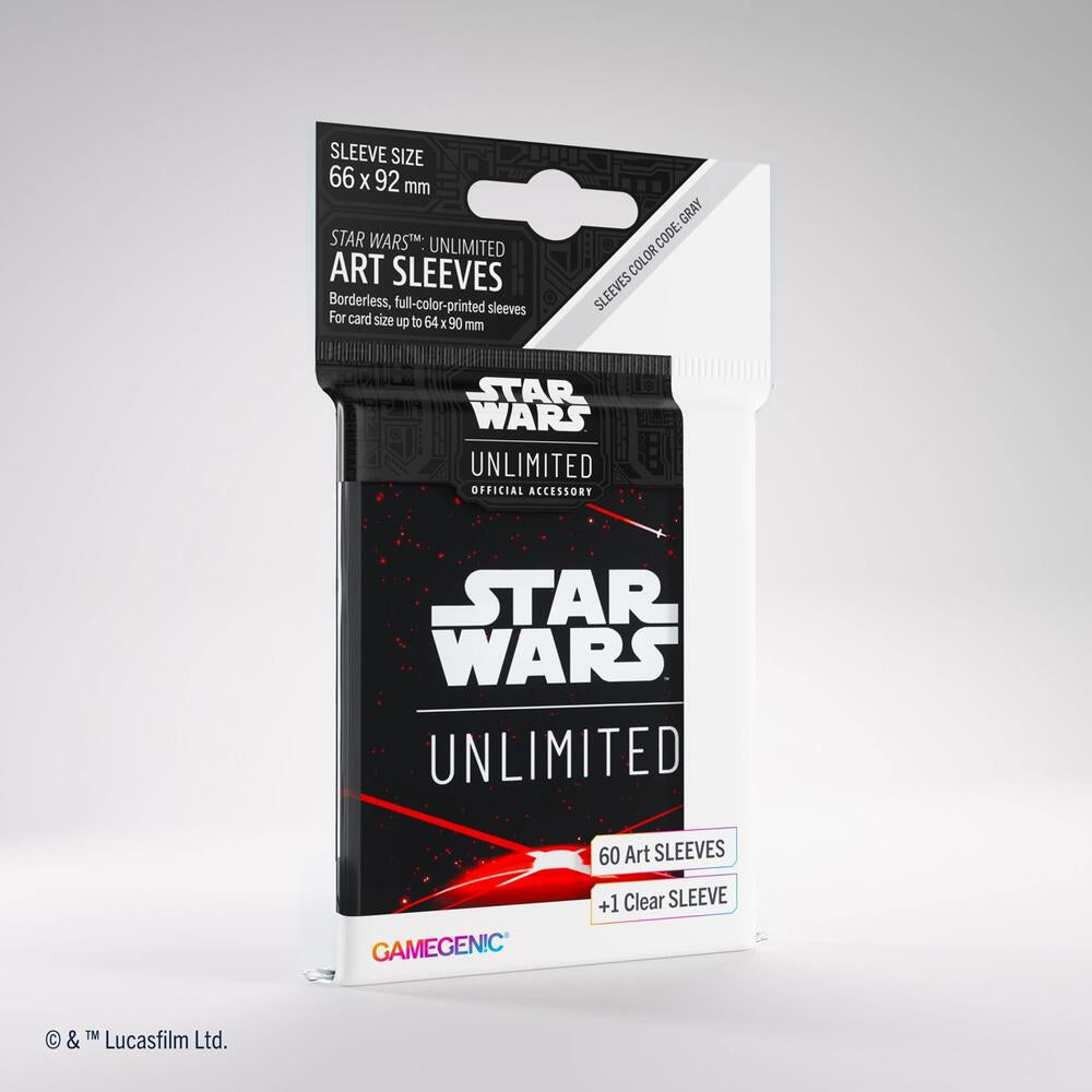 Star Wars Unlimited - Art Sleeves: Card Back Red