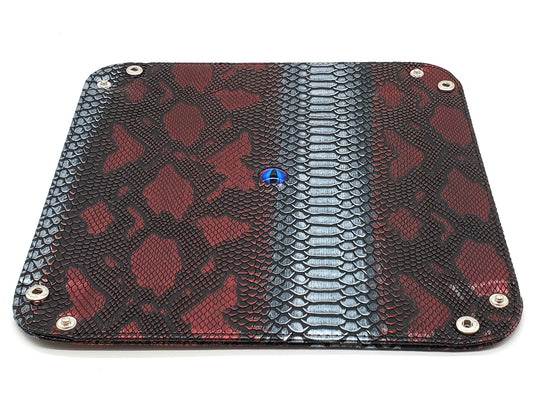 Old School RPG Dragon Eye Rolling Tray: Spectral Dragon - Red & Silver