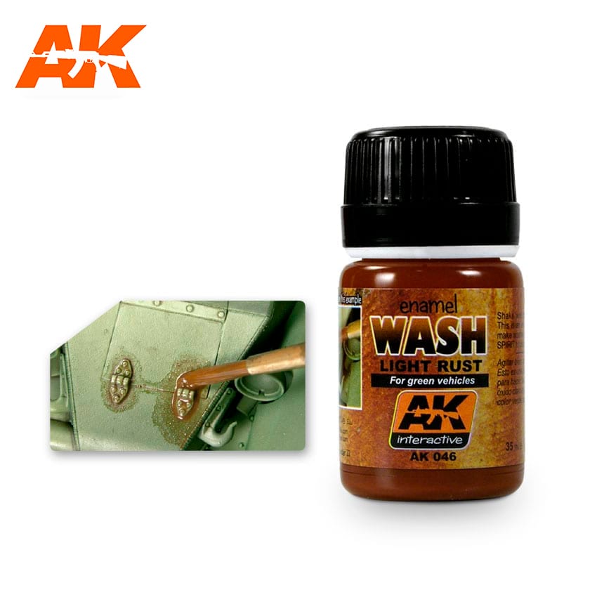 AK Interactive Light Rust Wash