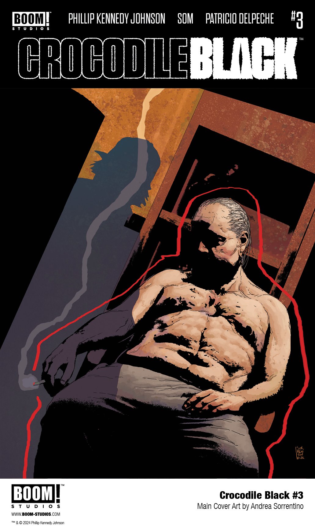 Crocodile Black #5 (Of 5) Cover A Sorrentino (Mature)
