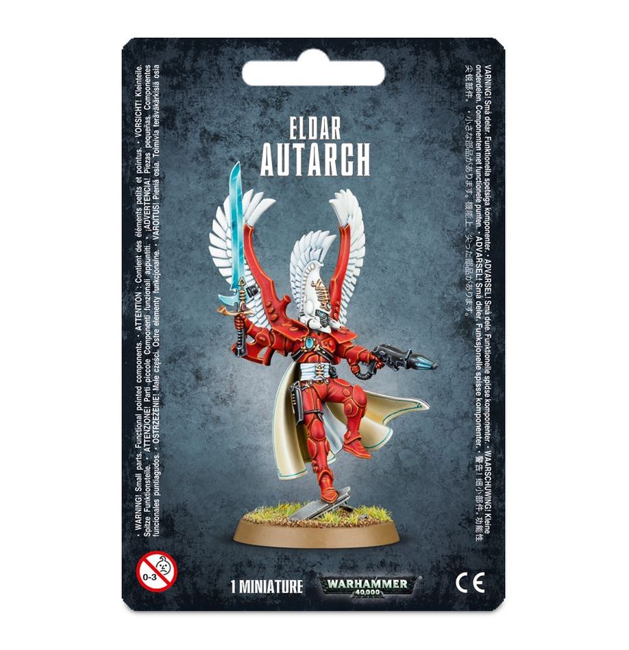 40K - Aeldari - Winged Autarch, Eldar Autach