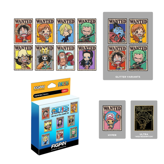 FIGPIN ONE PIECE MYSTERY MINI PIN SERIES 2