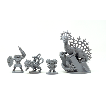 Fool’s Gold: Into the Bellowing Wilds, Fiesty Creatures Miniatures