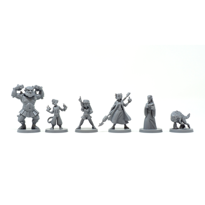 Fool’s Gold: Into the Bellowing Wilds, Fool’s Gold Crew Miniatures