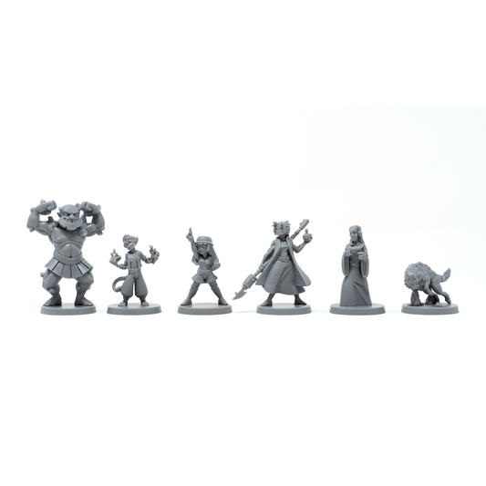 Fool’s Gold: Into the Bellowing Wilds, Fool’s Gold Crew Miniatures