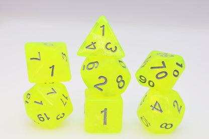 Foam Brain - Radioactive Lemonade RPG Dice Set
