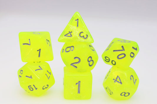 Foam Brain - Radioactive Lemonade RPG Dice Set