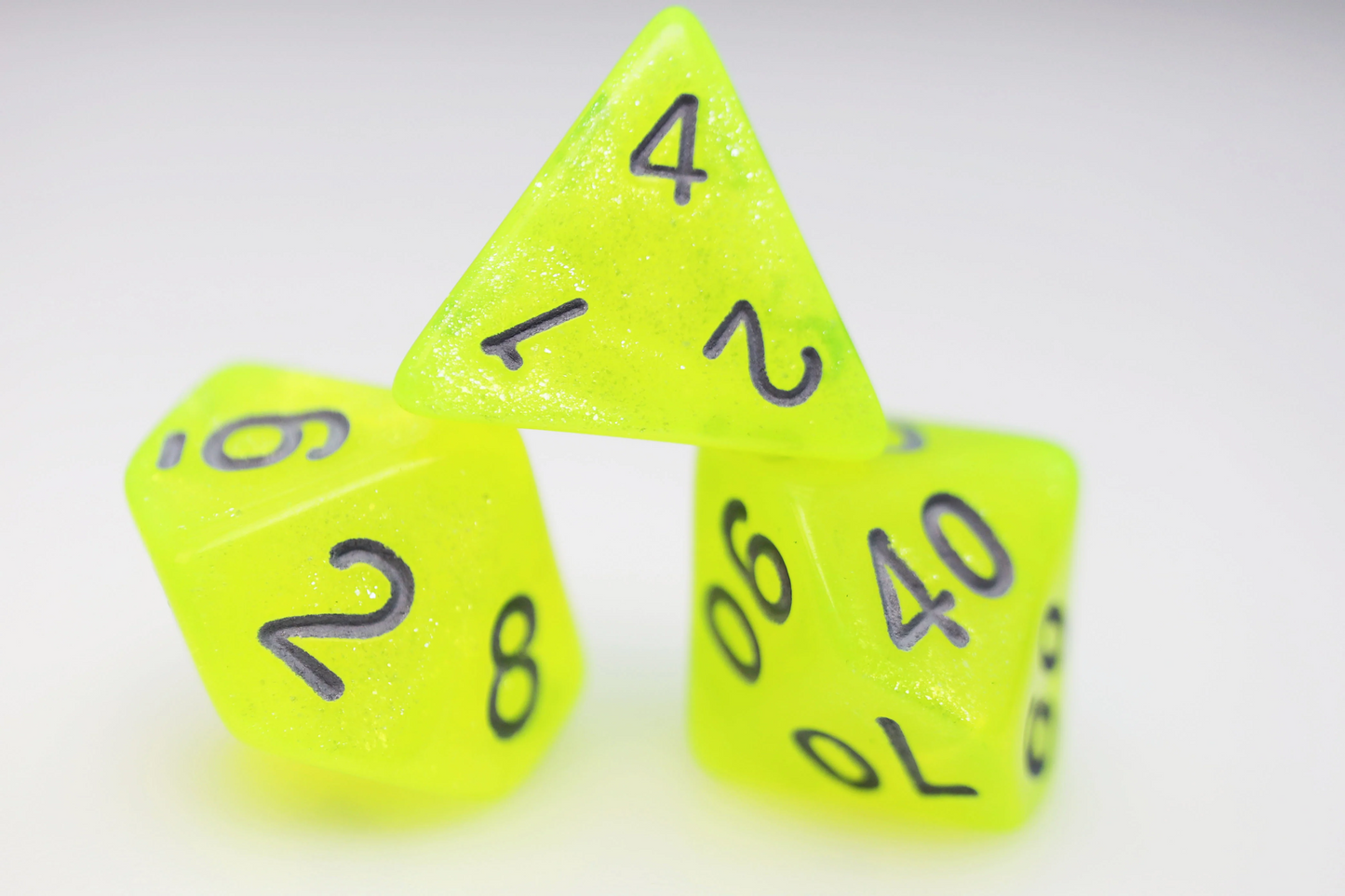 Foam Brain - Radioactive Lemonade RPG Dice Set