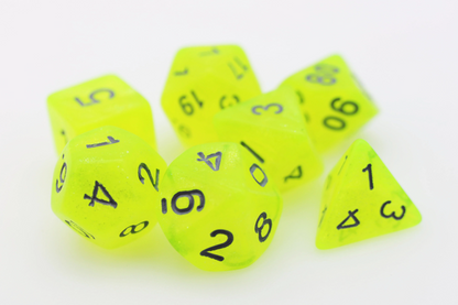 Foam Brain - Radioactive Lemonade RPG Dice Set