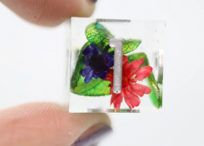 Foam Brain - Sharp Edge Resin RPG Dice Set - Harmonious Buds